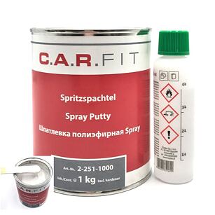 C.A.R.Fit Natryskowa szpachla 1Kg z utwardzaczem
