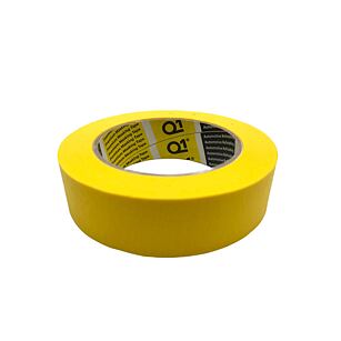 Q1 Taśma maskująca Premium  30mmx50m 110°C kolor żółty