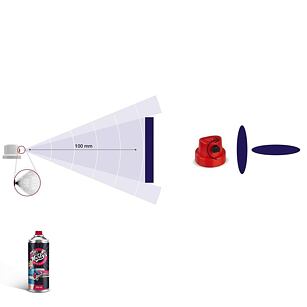 Lakier samochodowy w sprayu Chrysler 1A MONTANA BLUE