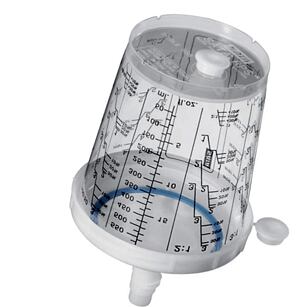 SATA RPS 0,6l SATA RPS 0,9l Kubek lakierniczy z pokrywką i sitkiem 125qm