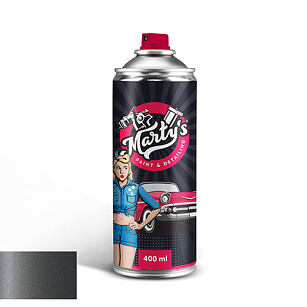 Lakier samochodowy w sprayu Opel 411P TECHNO GREY MET