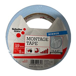 SchullerDwustronna taśma klejąca 19mm x 5m Ekstra mocna