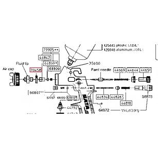 DYSK KOMPENSACYJNY SATA [DLA SATAMINIJET] SATA 70458