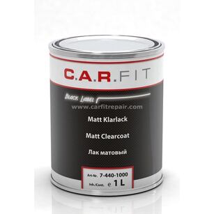 C.A.R.Fit 2K Bezbarwny lakier Matowy 1l/opak