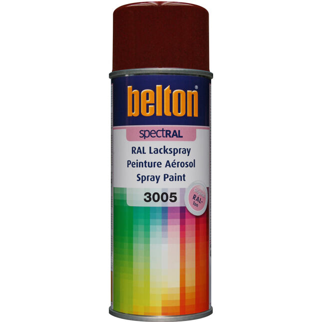 Belton Farba w sprayu RAL 3005 400ml BORDOWY ŚREDNI