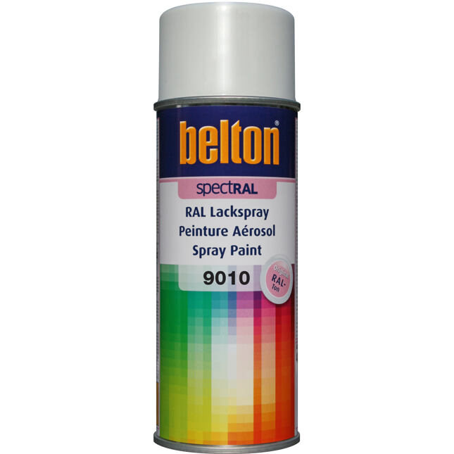 Belton Farby w sprayu RAL 9010 400ml BIAŁY
