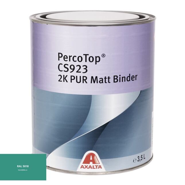 Matowa farba poliuretanowa Axalta 2K PercoTop MATT RAL 5018