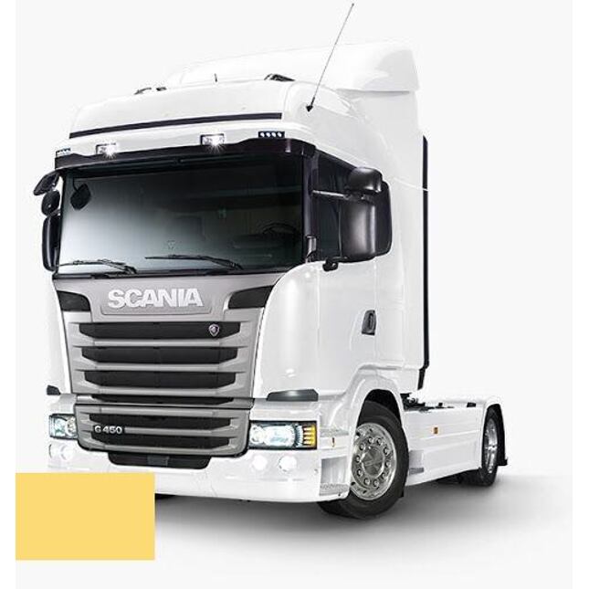 Lakier samochodowy do pistoletu Scania Trucks 1366555 PALE YELLOW 95