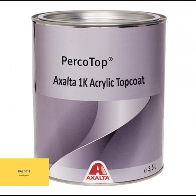 Farba akrylowa Axalta 1K RAL 1018 5°lesku