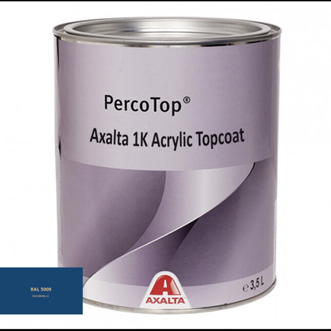 Farba akrylowa Axalta 1K RAL 5009 5°lesku