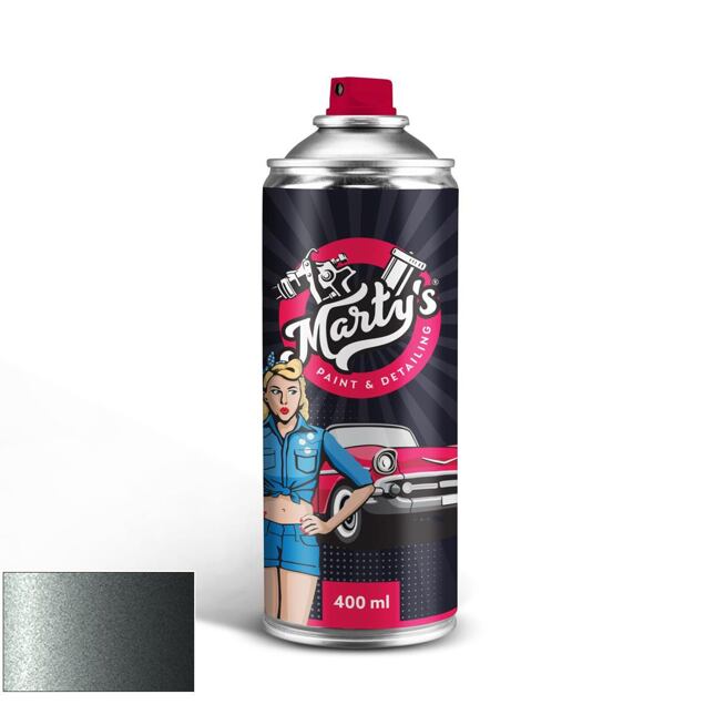 Lakier samochodowy w sprayu Opel 10H MONDSTEINGRAU MET.
