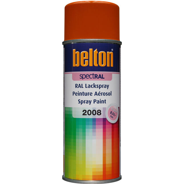 Belton Farba w sprayu RAL 2008 400ml JASNOCZERWONY POMARAŃCZOWY