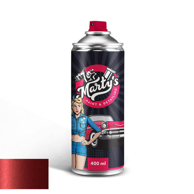 Lakier samochodowy w sprayu Fiat 124B Rosso Barocco