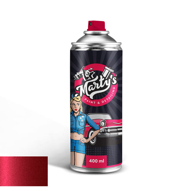 Lakier samochodowy w sprayu Fiat 942B ROSSO AMORE
