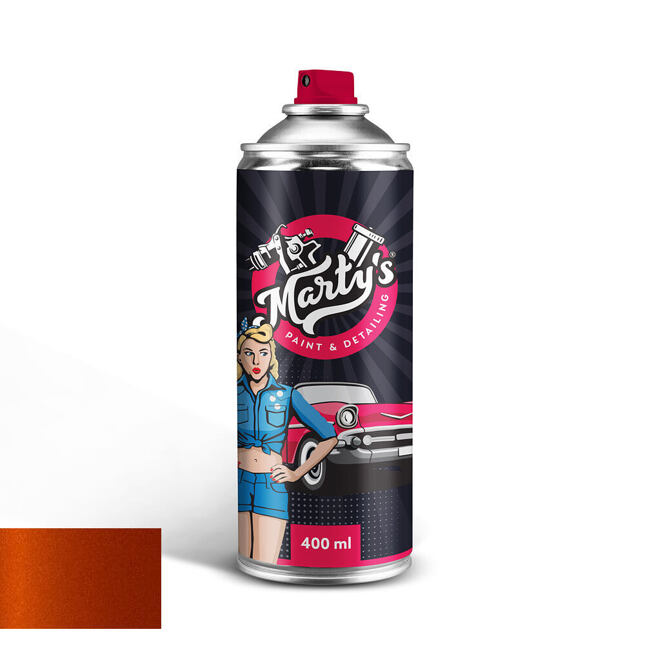 Lakier samochodowy w sprayu Audi LY2Z Korallen Orange