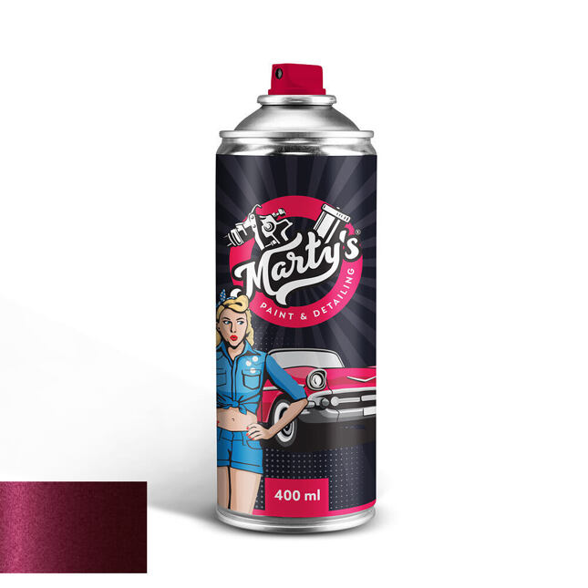 Lakier samochodowy w sprayu Fiat 107A Rojo Pompei