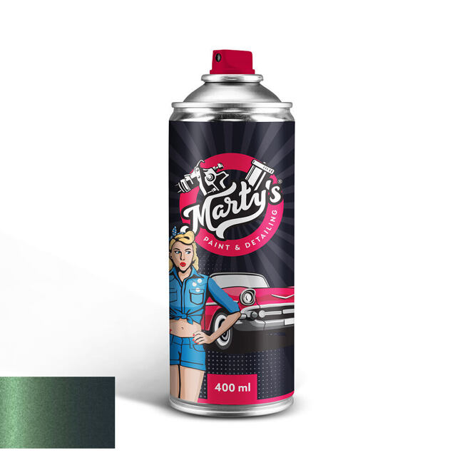 Lakier samochodowy w sprayu Mercedes 247 MYSTIC GREEN