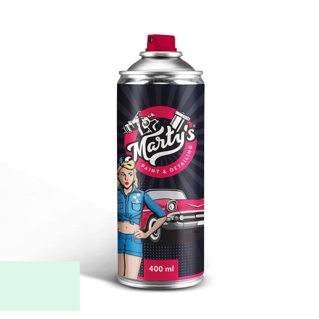 Lakier samochodowy w sprayu Peugeot EKS. CLEAR/CHASTE WHITE