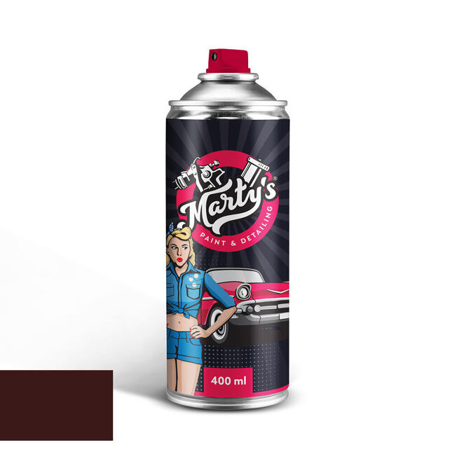 Lakier samochodowy w spray Mercedes 3607 SCHWARZROT