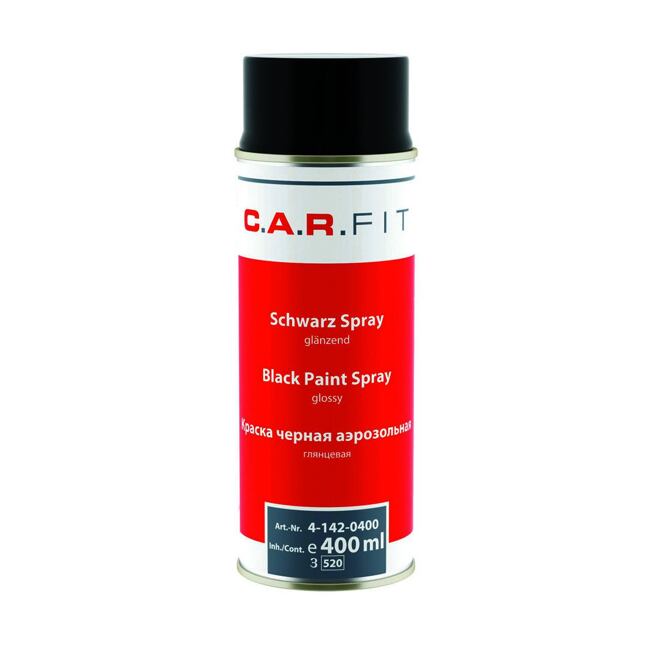 C.A.R.Fit Czarny połysk w sprayu 400ml