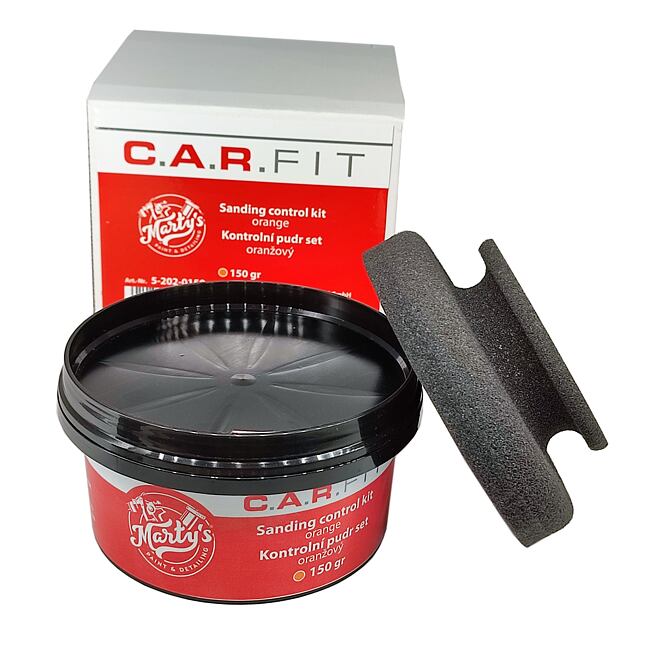Proszek CARFit Control z aplikatorem 150 g - pomarańczowy