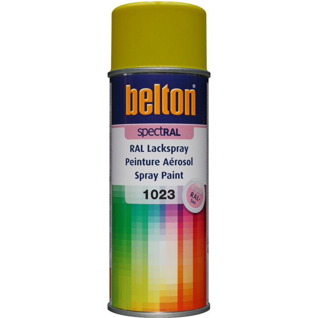 Belton Farba w sprayu RAL 1023 400ml ŻÓŁTY OSTRZEGAWCZY