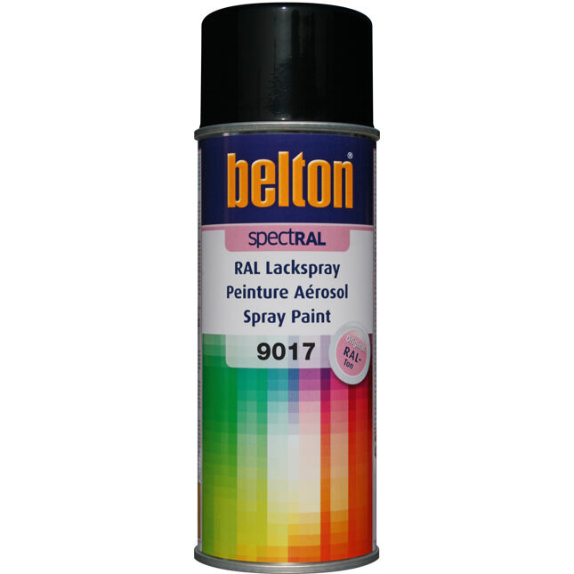 Belton Farby w sprayu RAL 9017 400ml CZARNY DROGOWY
