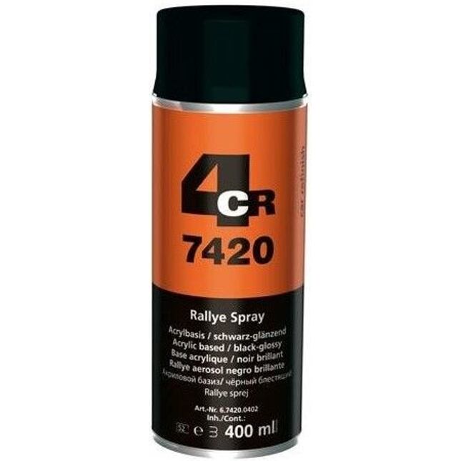 4CR7420 Czarny aksamit w sprayu 400ml