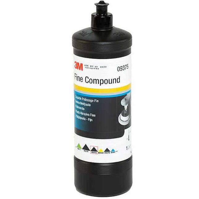 3M09375 Delikatna pasta ścierna czarna 1l