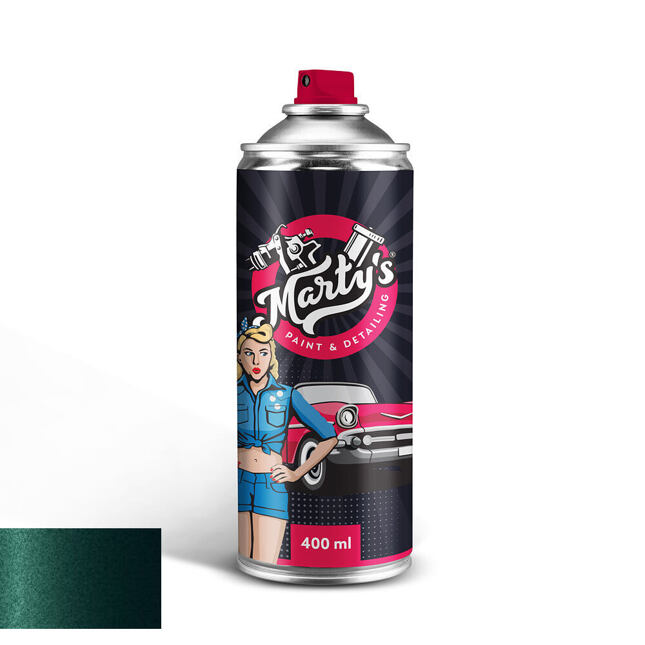 Lakier samochodowy w sprayu Peugeot KRF Vert Sherwood