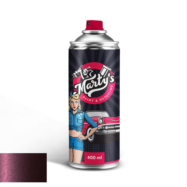 Lakier samochodowy w sprayu Mercedes 15 DESIGNO PURPUR