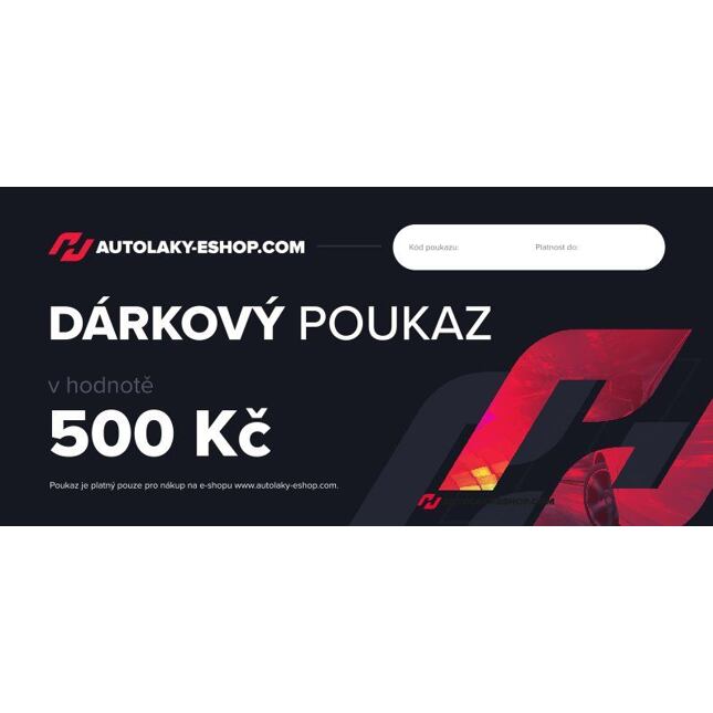 Bon upominkowy 500 CZK