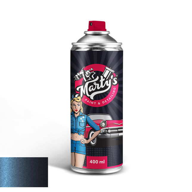 Lakier samochodowy w sprayu Opel 254 AZURITE BLUE/AZURITBLAU