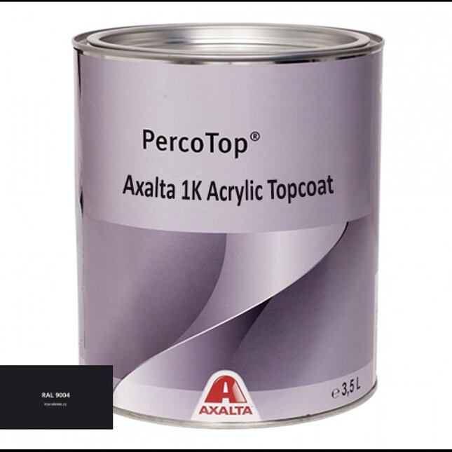 Farba akrylowa Axalta 1K RAL 9004 5°lesku