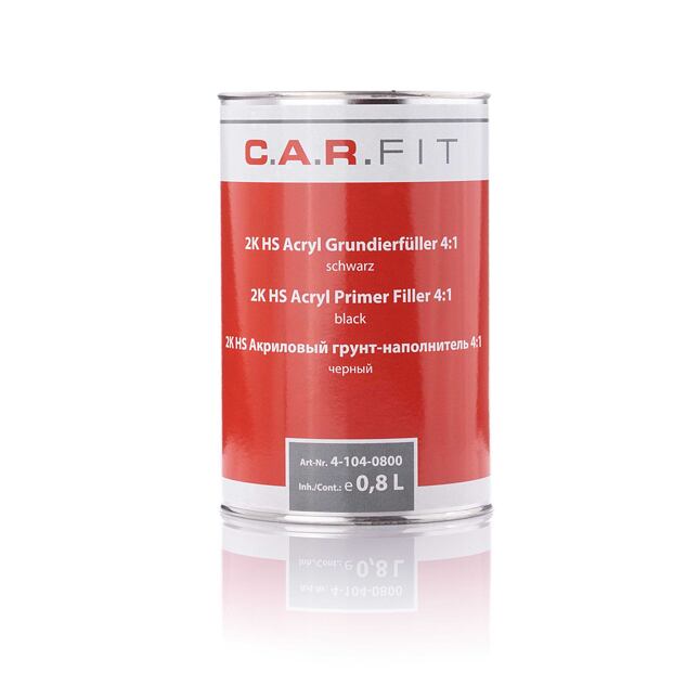 C.A.R.Fit 2K Wypełniacz Akrylowy 4:1 Czarny 4,5l/opak.