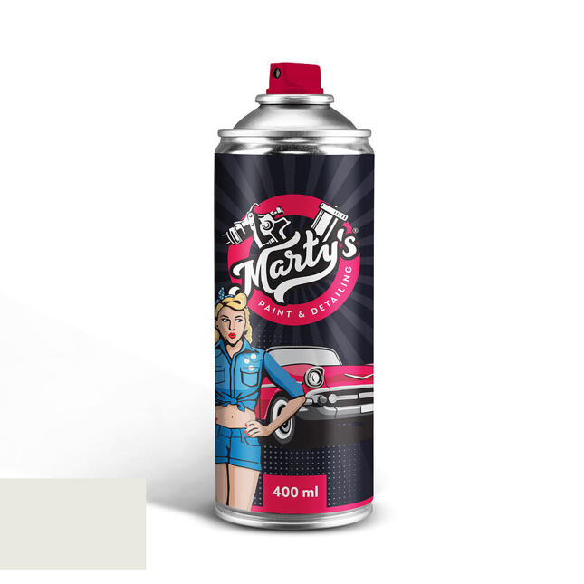 Lakier samochodowy w sprayu Mercedes 149 Polarweiss