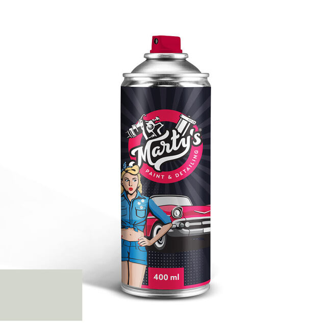 Lakier samochodowy w sprayu Mercedes 9717 PAPYRUSWEISS