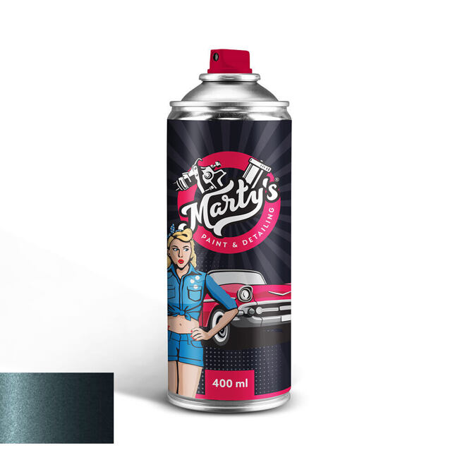 Lakier samochodowy w sprayu Mercedes 122/99 BLAUGRAU