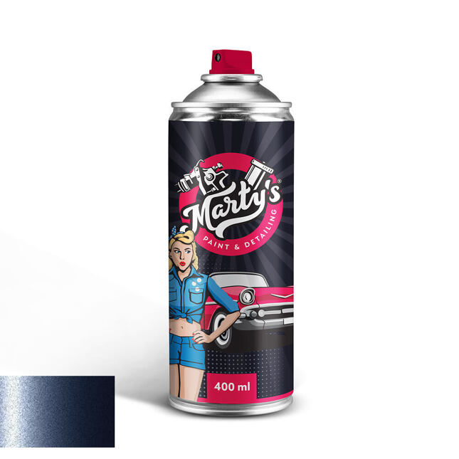Lakier samochodowy w sprayu Renault BU0399 Bleu Methyl