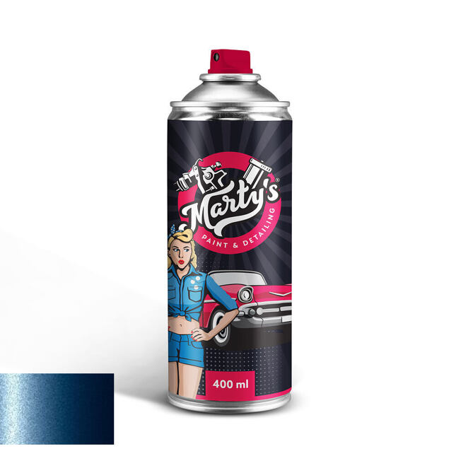 Lakier samochodowy w spray Mercedes 5593 SPEKTRALBLAU MAGNO MET
