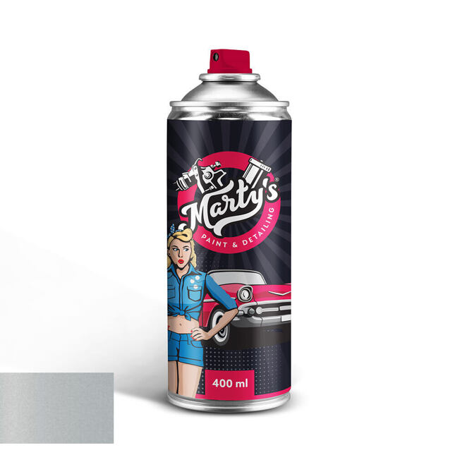 Lakier samochodowy w sprayu Peugeot ESU Blanc Okenite Nacre