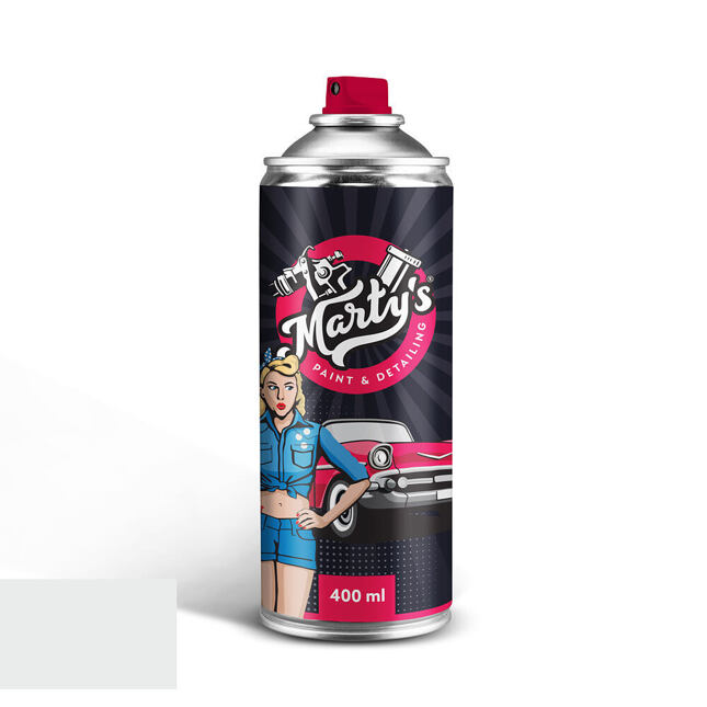 Lakier samochodowy w sprayu Audi LY9L Arkonaweiss Uni