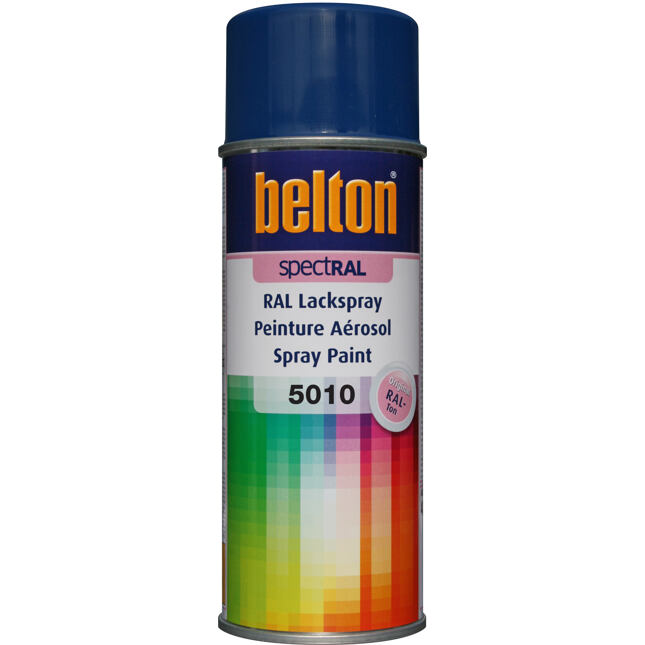 Belton Farba w sprayu RAL 5010 400ml NIEBIESKI GORYCZKOWY