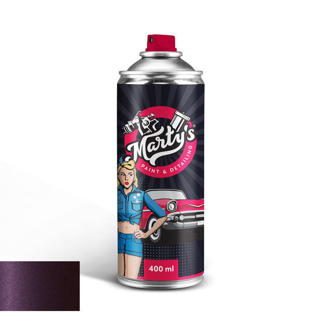 Lakier samochodowy w sprayu Mercedes 16 DESIGNO SHADOW LILA