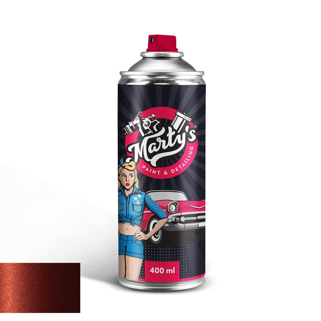 Lakier samochodowy w sprayu Opel 73L BORDEAUX RED