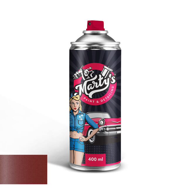 Lakier samochodowy w sprayu Renault 791 ROUGE RUBIS HERITAGE