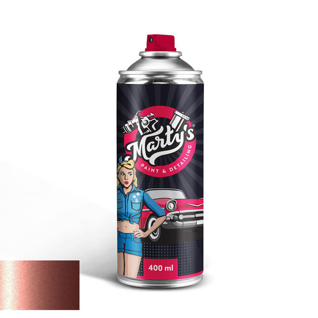 Lakier samochodowy w sprayu Opel 67U CITYROT MET