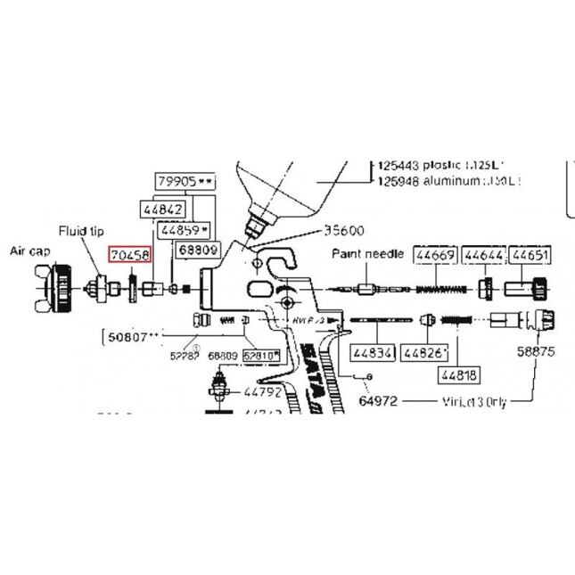 DYSK KOMPENSACYJNY SATA [DLA SATAMINIJET] SATA 70458