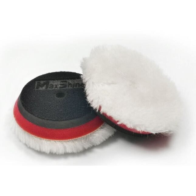MaxShine Wool Pad 75mm do cięcia