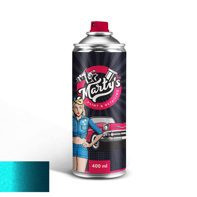 Lakier samochodowy w sprayu Subaru 081 ANTIQUE TURQUOISE